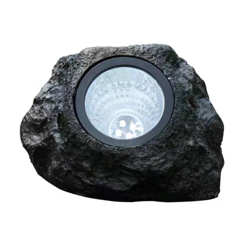 LED-uri cu LED-uri în aer liber 4 LED Solar Peisaj Stone Garden Lawn Light