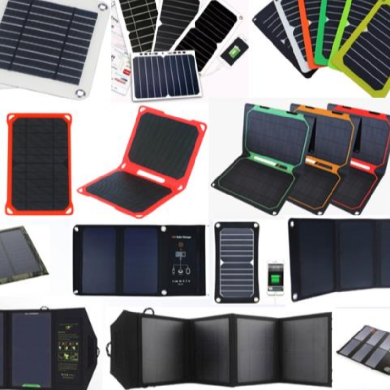 Fabricat în China 120W Panou solar portabil Panou solar pliabil în aer liber